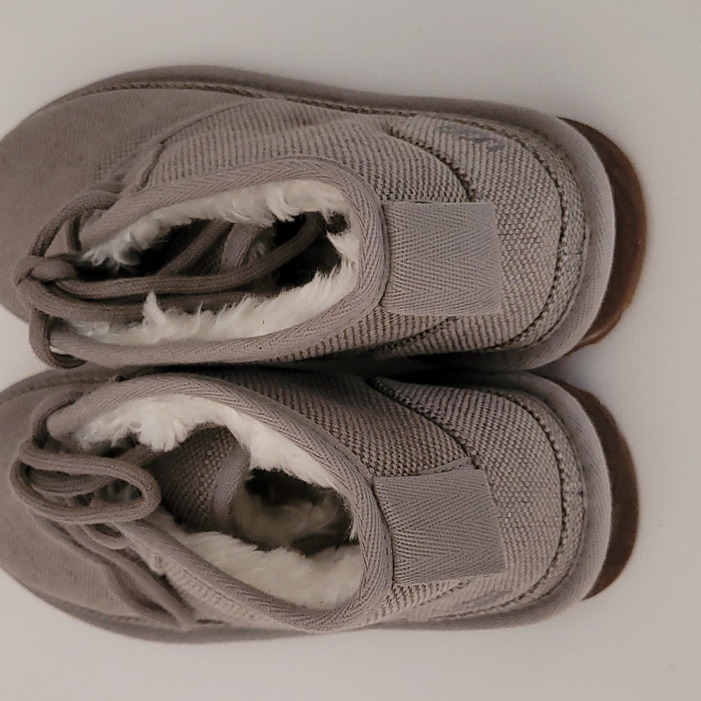 UGG NEUMEL Tencel Gray Ankle Booties - Picture 8 of 16